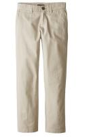 凑单品：NAUTICA 诺帝卡 Flat-Front Twill Pant 男童长裤（米白色4码）
