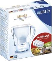 Brita Marella 碧然德 滤水壶套装 一壶三芯 白色 2.4L