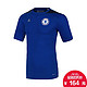 天猫双11预售：adidas 阿迪达斯 足球 男子 切尔西紧身短袖T恤 切尔西蓝 AB8318