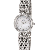 BULOVA 宝路华 96P122  Diamonds Petite Classic  女士镶钻时装腕表