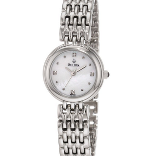 BULOVA 宝路华 96P122  Diamonds Petite Classic  女士镶钻时装腕表