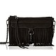 REBECCA MINKOFF Fringe Mini Mac Cross-Body 女款斜跨包