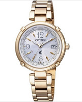 CITIZEN 西铁城 Eco-Drive EC1042-51A 女款光动能钛合金电波腕表