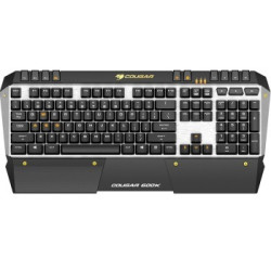 COUGAR 骨伽 600K 青轴 铝架Cherry机械键盘