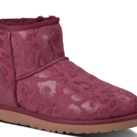 UGG australia 女士短款雪地靴 豹纹款 1006752