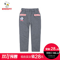 天猫双11预售：SNOOPY 史努比 2015女童休闲运动裤
