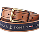 凑单品：TOMMY HILFIGER Ribbon Inlay 男款真皮腰带