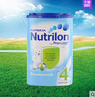 天猫双11预售：Nutrilon 诺优能 牛栏婴儿奶粉4段800g