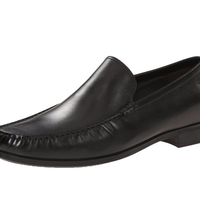ecco 爱步 Dress Moc 男士休闲皮鞋 Black US7