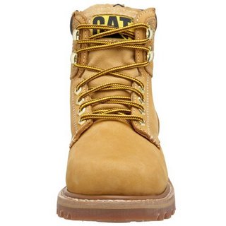 CAT 卡特彼勒 2nd Shift Plain Soft Toe Boot 6英寸 男士工装靴 Tan 10