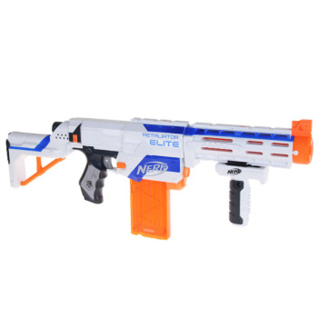 而立后之童心：Hasbro 孩子宝 NERF 精英系列发射器 晒单