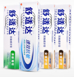 前5000件 舒适达 抗敏感牙膏套装 4支装 440g