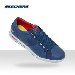 SKECHERS 斯凯奇 53528 时尚男士系带休闲鞋 橡胶防滑运动鞋
