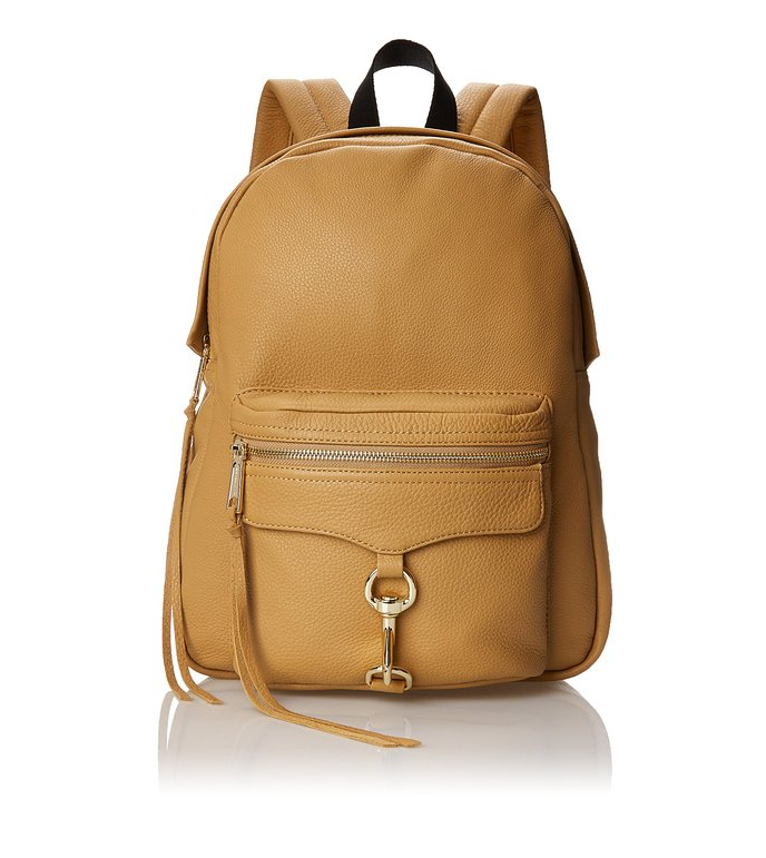 #本站首晒# Rebecca Minkoff Mab Backpack 真皮双肩包