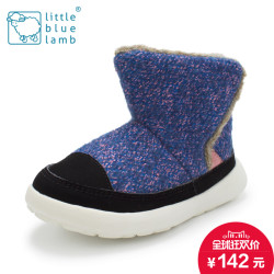 little blue lamb 小蓝羊 03801 幼童短筒棉鞋