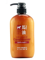 凑单品：KUMANOYUSHI 熊野油脂 马油护发素 600ml