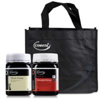 双11活动：COMVITA 康维他 三叶草蜂蜜500g+麦卢卡UMF5+蜂蜜500g+礼袋