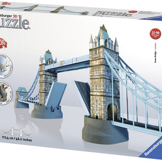 Ravensburger 睿思 R125593 英国伦敦塔桥 3D建筑拼图+凑单品