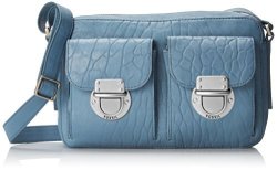 FOSSIL Riley Top-Zip 女款真皮斜挎包