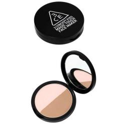 3CE MAGIC TOUCH Face Maker 双色修容提亮粉饼  11g