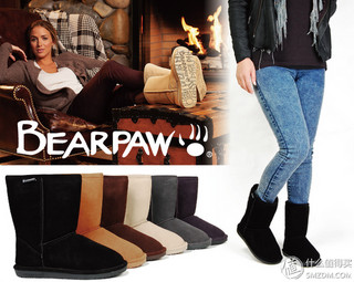 BEARPAW  Eva Short 女士经典款雪地靴