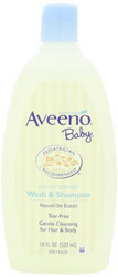 Aveeno Baby Wash & Shampoo 婴儿洗发、沐浴二合一 532ml