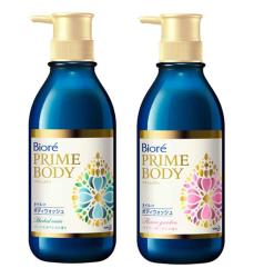 kao 花王 PRIME BODY 沐浴液 百花香型/青草香型 500ml*2瓶
