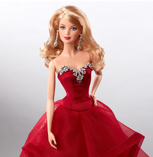 Barbie 芭比 Collector 2015 Holiday Doll 芭比娃娃 2015年节日收藏款