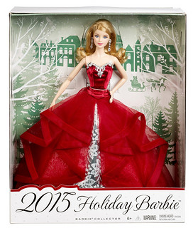 Barbie 芭比 Collector 2015 Holiday Doll 芭比娃娃 2015年节日收藏款