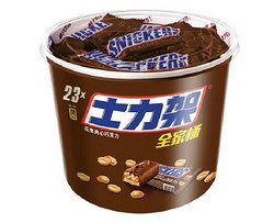 SNICKERS 士力架 花生巧克力 家庭装 460g*3件