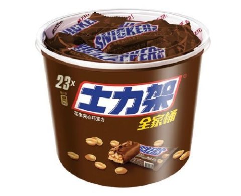 snickers 士力架 花生巧克力 家庭装 460g*3件