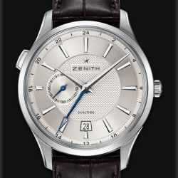 ZENITH DUAL TIME 系列 03-2130-682-02-C498 男款机械腕表