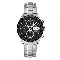 TAG Heuer 泰格豪雅 Carrera卡莱拉系列 41mm不锈钢自动上链腕表 CV2010.BA0794