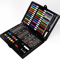 Darice 120-Piece Deluxe Art Set  儿童绘画工具120件套