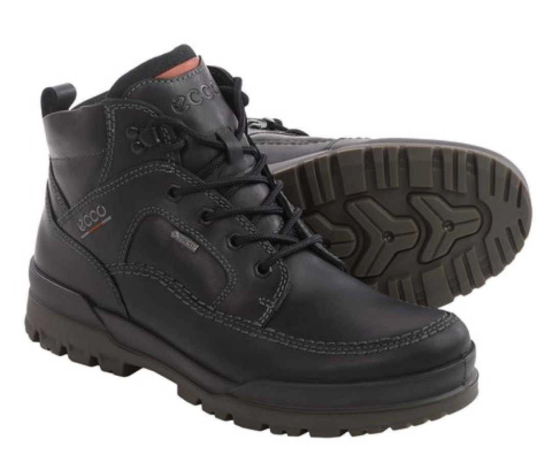 ecco 爱步 Track 6 GTX Moc Toe Tie 户外防水男靴