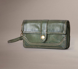 FRYE Campus Leather Wristlet 女士真皮手腕包