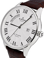 EDOX 依度 Les Vauberts系列 83010-3B-AR 男款机械腕表