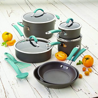 Rachael Ray Cucina 87641 12-Piece 锅具12件套