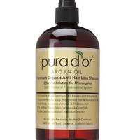 Pura d‘or Premium Organic Anti-Hair Loss Shampoo 金标天然有机防脱洗发水 473ml