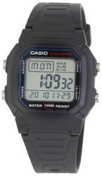 CASIO 卡西欧 DIGITAL系列 W-800H-1A 树脂电子男表