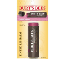 BURT'S BEES 小蜜蜂 Tinted Sweet Violet 润唇膏 天然酒红色