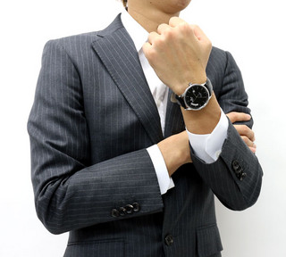 EDOX 依度 Les Vauberts系列 83007-3-NIN 男士机械腕表