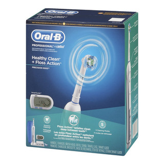 BRAUN 博朗 Oral-B 欧乐-B Professional Healthy Clean + Floss Action Precision 5000 电动牙刷