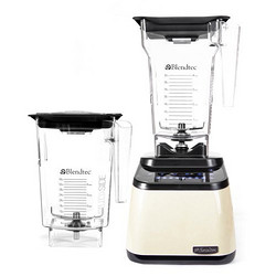 Blendtec Designer 系列搅拌机，宽边口 - 红色 需配变压器