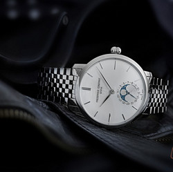 FREDERIQUE CONSTANT 康斯登 Slim Line Moonphase FC-705S4S6B 男款机械腕表 