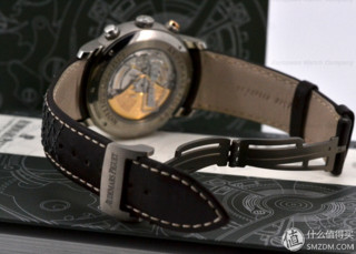 AUDEMARS PIGUET 爱彼 Jules Audemars系列 26558TI.OO.D080VE.01 男款机械表 41mm 黑色 棕色 皮革