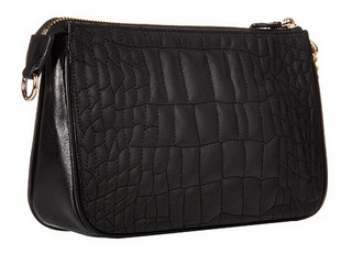 COACH 蔻驰 Nolita Wristlet 24 in quilted croc leather 女士手拿包