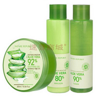 Nature Republic 自然乐园 芦荟系列套装 （160ml水+160ml乳+300ml胶）