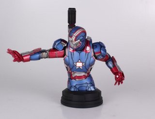 MARVEL 漫威 Iron Patriot 爱国者 钢铁侠半身胸像