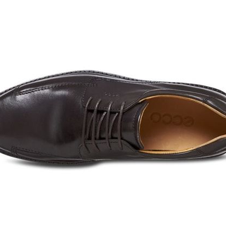ecco 爱步 HOLTON 男士真皮休闲鞋 Marrone Coffee UK11